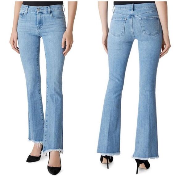 J Brand Sallie Mid Rise Bootcut Jeans in Cloudy Size 26 - Picture 1 of 8